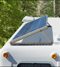 Solar Panel with Adjustable Mount